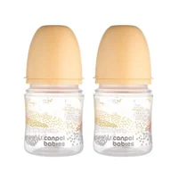 Kubki dla dzieci - CANPOL BABIES Butelki dla niemowląt Mountains ze smoczkiem 0m+, 2szt. x 120ml >> 0zł za wysyłkę przy zakupach od 149 zł << - miniaturka - grafika 1