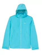 Kurtki damskie - Jack Wolfskin Damska Kurtka Evandale W, Dark Aqua, Xs - miniaturka - grafika 1