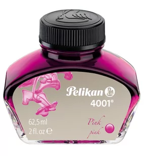 Atrament 4001 do pióra wiecznego 62,5ml różowy PELIKAN - Naboje i atramenty - miniaturka - grafika 1