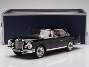 Mercedes-Benz 250 SE (W111) Coupe - 1969, black Norev 1:18 - Samochody i pojazdy dla dzieci - miniaturka - grafika 1