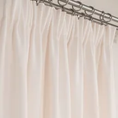 Zasłony - Gotowa zasłona do salonu na taśmie Jodełka, kolor kremowy, rozmiar: 140x250 cm - miniaturka - grafika 1