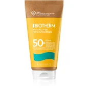 Balsamy i kremy do opalania - Biotherm Filtr przeciwsłoneczny SPF 50Water kochanek Face screen)Sun Face screen) 50 ml - miniaturka - grafika 1