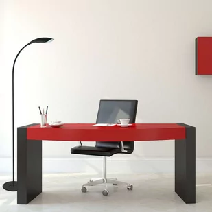 LAMPA podłogowa SWAN 306050 Polux stojąca OPRAWA LED 6,5W 3000K z elastyczną główką czarna - Lampy stojące - miniaturka - grafika 1