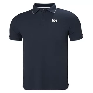 Koszulki męskie - Męska koszulka polo Helly Hansen Kos Polo navy - M - grafika 1