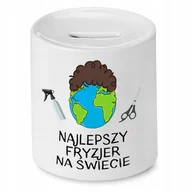 Skarbonki - Skarbonka Dla Blacharza na Urodziny na Prezent z Nadrukiem ze Zdjęciem + Opakowanie na prezent (wzór 04) - miniaturka - grafika 1