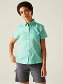 Koszulki sportowe damskie - Regatta Koszula funkcyjna "Mindano VIII" w kolorze turkusowym - miniaturka - grafika 1