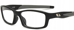 Okulary korekcyjne sportowe szare minusy -1.5 - Okulary korekcyjne, oprawki, szkła - miniaturka - grafika 1