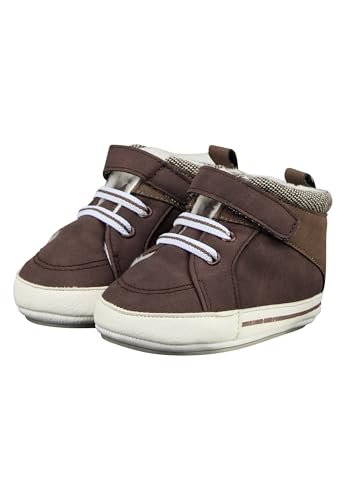 Buty dziecięce, mieszanka materiałów, ciemnobrązowy, 21/22 EU