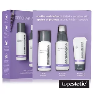 Dermalogica Sensitive Skin Rescue ZESTAW Lekki żel nawilżający 15 ml + Delikatny tonik dla cer bardzo wrażliwych 50 ml + Delikatny żel myjący do twarzy 50 ml - Zestawy kosmetyków damskich - miniaturka - grafika 1