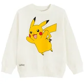 Bluzki dla chłopców - Cool Club, Bluzka chłopięca z długim rękawem, biała, Pokemon - miniaturka - grafika 1