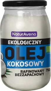NaturAvena Olej Kokosowy Rafinowany 750g - NaturAvena NAVOLKOKRAF75 - Olej spożywczy - miniaturka - grafika 1