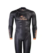 Pianki do pływania - sailfish sailfish Atlantic 2 Wetsuit Men, czarny/pomarańczowy S 2022 Kombinezony i pianki 4055083202328 - miniaturka - grafika 1