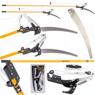 Nożyce i sekatory - Sekator Teleskopowy Ogrodowy Wysięgnik Piła 2W1 - miniaturka - grafika 1