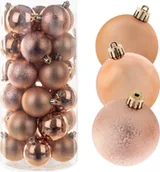 Bombki - Bombki Choinkowe Nietłukące Bombka Na Choinkę Ozdoby Świąteczne Zestaw 30x - miniaturka - grafika 1