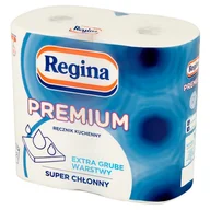 Ręczniki papierowe - Regina RĘCZNIK PREMIUM 2 ROLKI zakupy dla domu i biura 413405 - miniaturka - grafika 1