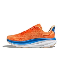 Sneakersy męskie - HOKA ONE ONE M Clifton 9 męskie buty typu sneakersy, ciemnopomarańczowe/Impala, 40 2/3 EU, Vibrant Orange Impala, 40 2/3 EU - miniaturka - grafika 1