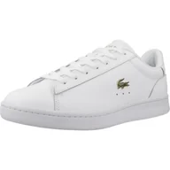 Buty trekkingowe damskie - Tenisówki Lacoste Model Carnaby Kolor Biały - miniaturka - grafika 1