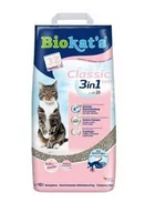 Żwirek dla kotów - BIOKAT'S Classic Fresh 3in1 10 l - Żwirek bentonitowy o zapachu pudru dla kotów 10 l - miniaturka - grafika 1