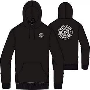 Hurley Męska bluza polarowa Power Flower Po, czarny, S - Bluzy męskie - miniaturka - grafika 1
