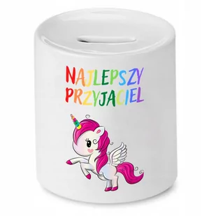 SKARBONKA DLA DZIECI NAJLEPSZY PRZYJACIEL PREZENT z Nadrukiem ze Zdjęciem - Skarbonki - miniaturka - grafika 1