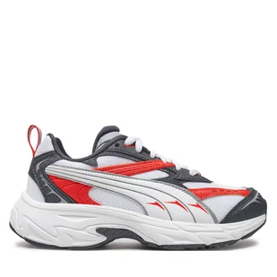 Sneakersy Puma Morphic Techie Jr 396621 06 Biały - Buty dla chłopców - miniaturka - grafika 1