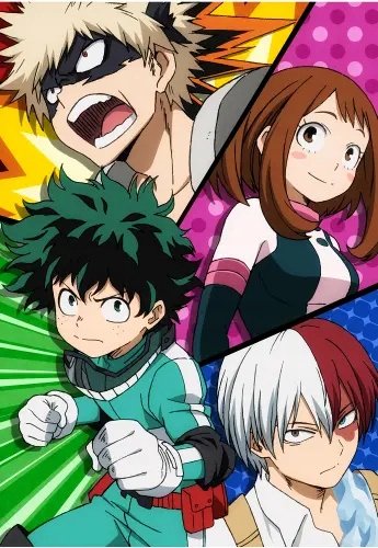 Plakat My Hero Academia bnha_001 A1+ (custom)