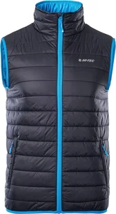 Hi-Tec Kamizelka męska Solner Black / Diva Blue r. XL - Kamizelki męskie - miniaturka - grafika 1