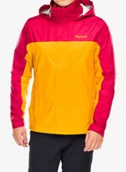 Kurtki męskie - Kurtka przeciwdeszczowa Marmot PreCip Eco Jacket - team red/golden sun - miniaturka - grafika 1
