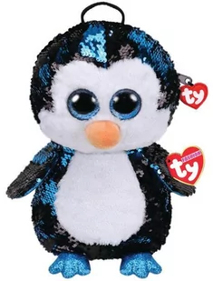 Ty Inc Fashion Sequins WADDLES cekinowy plecak pingwin 95029 - Maskotki i pluszaki - miniaturka - grafika 2