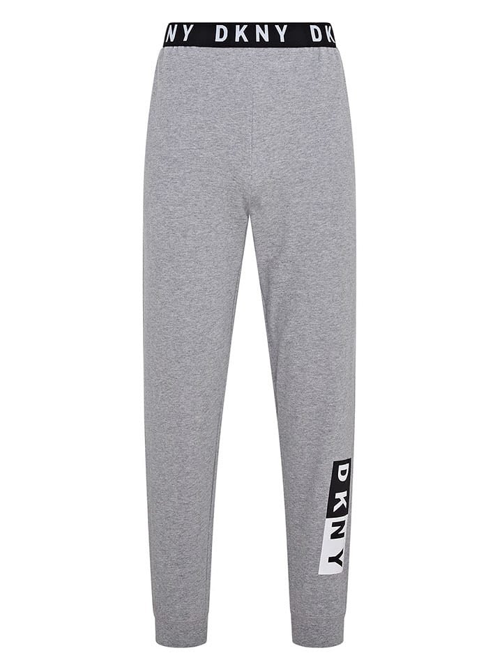 DKNY Spodnie dresowe w kolorze szarym