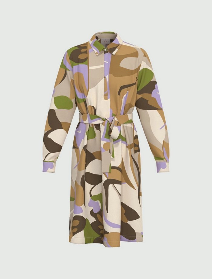 Sukienka unisex marella stampato sabbia altro