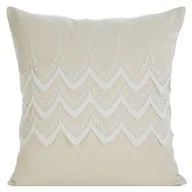 Poszewki na poduszki - Poszewka dekoracyjna MONIC1 45 x 45 cm beżowy - miniaturka - grafika 1