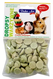 DAKO-ART DROPSY dla gryzoni WARZYWNE Zawieszka 75g - Karma dla gryzoni - miniaturka - grafika 1