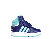 Buty dla dziewczynek - Buty Dziecięce Adidas Hoops Mid 3.0 Ac If5314 24 - miniaturka - grafika 1