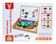 Tablice dla dzieci - Tablica Edukacyjna 2W1 Drewniana Wielofunkcyjna - miniaturka - grafika 1