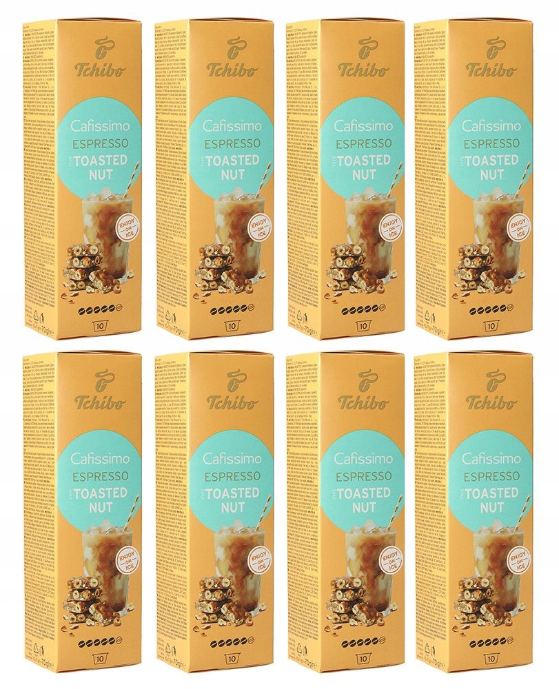 Kawa kapsułki Tchibo Cafissimo Espresso Toasted Nuts Prażony Orzech 80 szt.