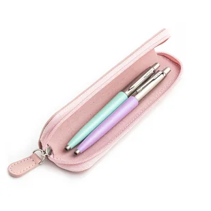 Zestaw prezentowy długopis Parker Jotter Originals Miętowy i Liliowy z różowym etui - Zestawy piśmiennicze - miniaturka - grafika 1