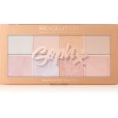 Rozświetlacze do twarzy i ciała - REVOLUTION XSoph Highlighter Palette V4 Makeup Revolution - miniaturka - grafika 1