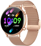 Smartwatch - Hagen HC99.110.1110.5310-SET Różowe Złoto - miniaturka - grafika 1