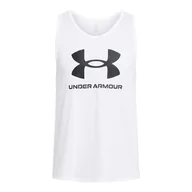 Koszulki męskie - Podkoszulek Under Armour Sportstyle Logo Tank, Mężczyźni - miniaturka - grafika 1