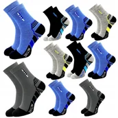 Skarpetki męskie - 10x Skarpety Skarpetki Męskie Za Kostkę Bawełniane 40-43 Zestaw Skarpetek - miniaturka - grafika 1