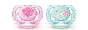 Philips PHILIPS Philips ULTRA AIR 0-6m SCF343/20 girl 45213 - Smoczki uspokajające - miniaturka - grafika 1