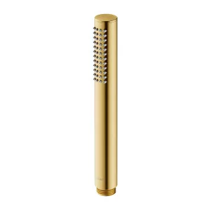 OMNIRES MICROPHONEX-RGLB MICROPHONE Rączka prysznicowa złoty szczotkowany - Słuchawki prysznicowe - miniaturka - grafika 1