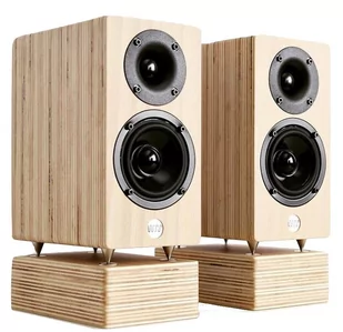 WRS - Well Rounded Sound WRS Well Rounded Sound Zestaw kolumn pasywnych WRS MM2 drewno BUK - Głośniki i kolumny - miniaturka - grafika 1