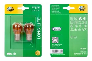 Żarówka, lampa kierunkowskazu Hella 8GA 006 841-133 - Żarówki samochodowe - miniaturka - grafika 1