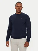 Swetry męskie - Napapijri Sweter Droz NP0A4I2G Granatowy Regular Fit - miniaturka - grafika 1