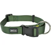 Obroże dla psów - AniOne Nylonowa obroża Classic zielony XL - miniaturka - grafika 1