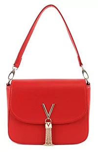 Mario Valentino Damska torba na ramię, czarna, One Size, czerwony - czerwony (Rosso) - 8x17x23 cm (B x H x T) - Torebki damskie - miniaturka - grafika 1