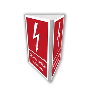 BC810 GŁÓWNA TABLICA ROZDZIELCZA (3D DOŚCIENNY), PS - PŁYTA PCV 1MM FOTOLUMINESCENCYJNA; (250X375MM) - Systemy ekspozycyjne i znaki informacyjne - miniaturka - grafika 1