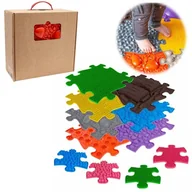 Maty piankowe - Woopie WOOPIE Mata Sensoryczna Ortopedyczna Puzzle 7 el. + 4 małe - miniaturka - grafika 1